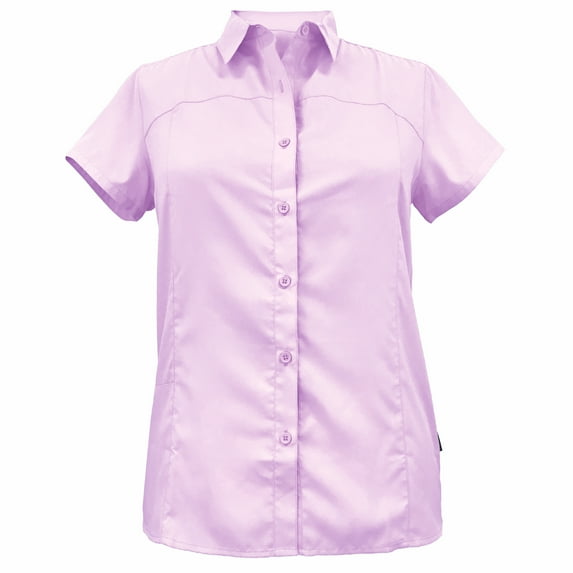 White Sierra Women's Gobi Desert SS Shirt 2.0 - Small, Pink Lavender