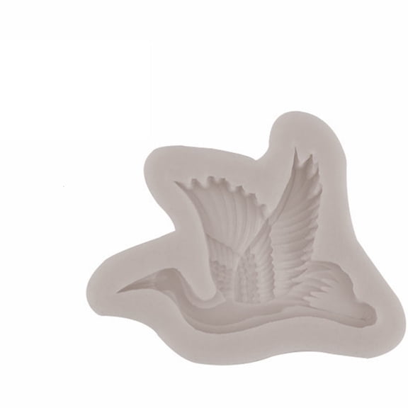 White Silicone Mold Fondant Chocolate Mould Clay Resin Model Cake Decorating Tool Baking Accessories