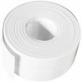 thumbnail image 1 of White Silicone Sealant Bathroom, Sealing Tape, Self-Adhesive Waterproof PE Sealing Strip for Bathtub, Shower, Toilet, Kitchen, Sink, Floor, Wall, Corner Protection-White, 1 of 4