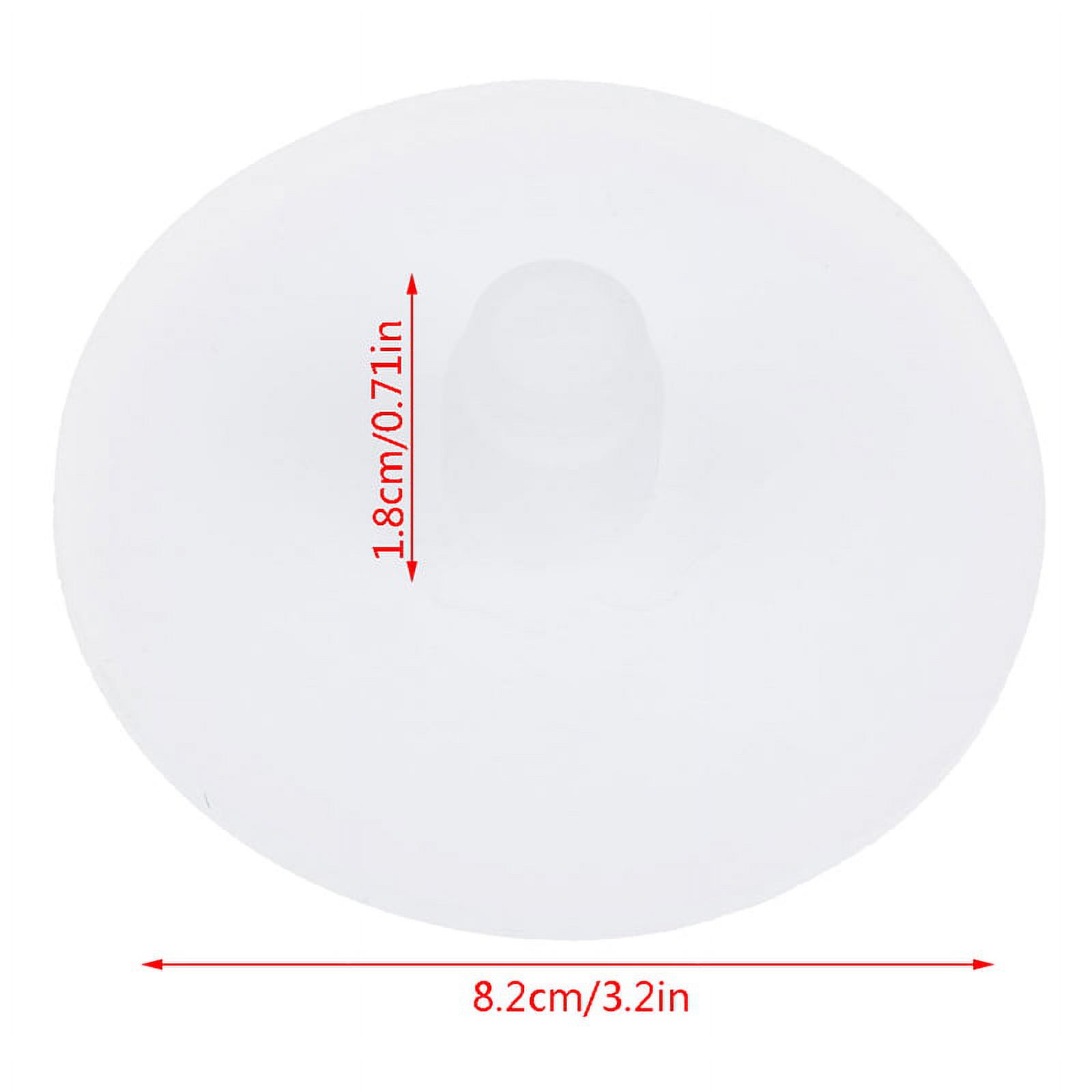 (White) Silicone Waterless Airlock Fermentation Lid For Wide Mouth