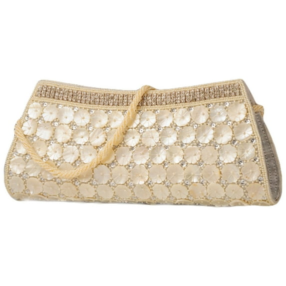 White Silk Handbag