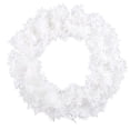 thumbnail image 1 of White Simulation Feather Pine Wreath for Front Door Snow Pink Artificial Pine Wreath Weeding Birthday Party Decoration Outdoor Wall Grapevine Decor 15.7 in, 1 of 9