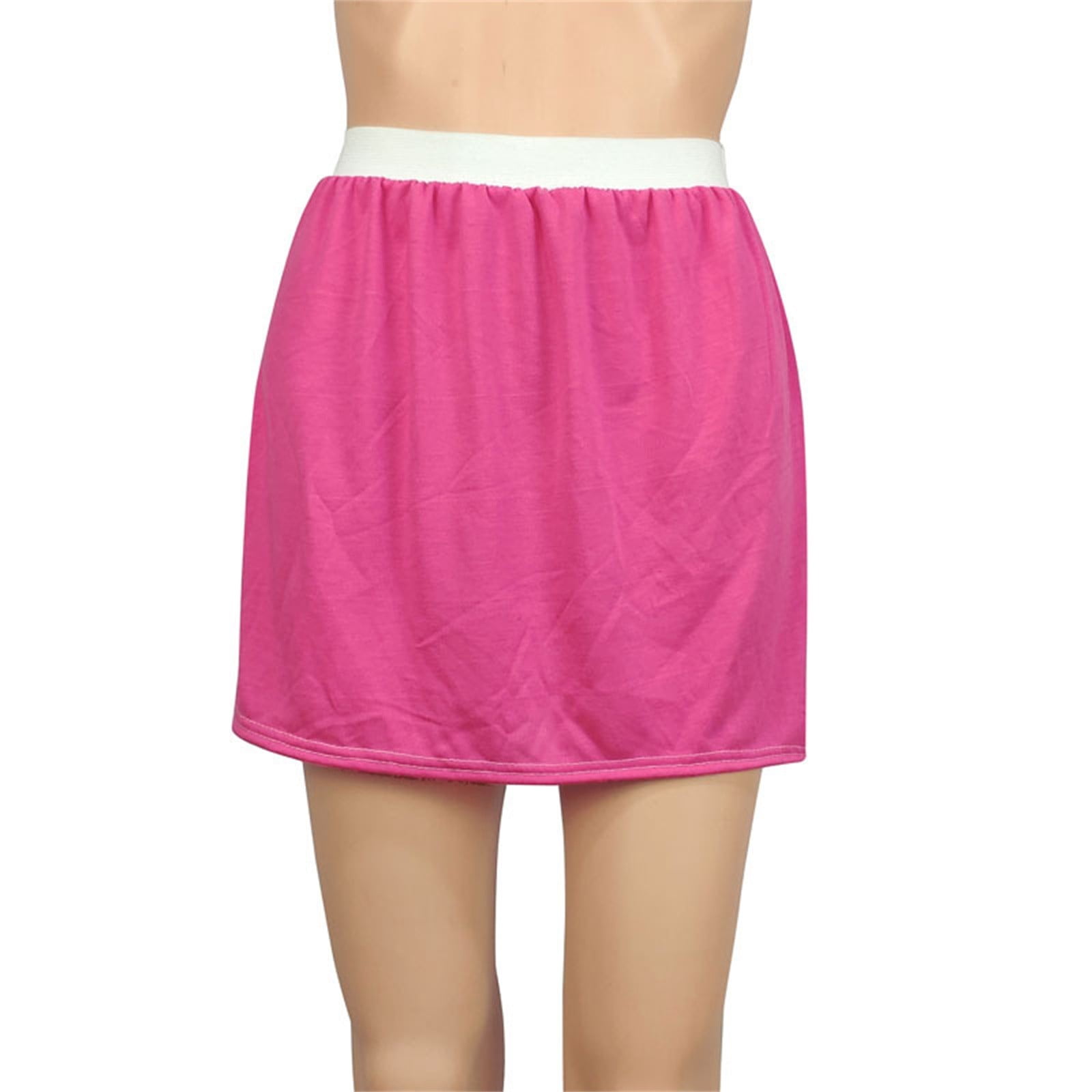 White Skirt Base Skirt Fart Curtain Folded In White Sweater With Hem