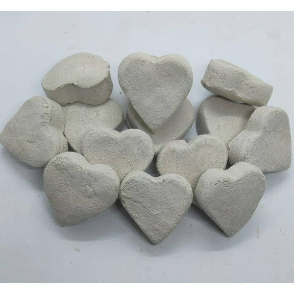 White Slate Clay Shapes 200 Grams