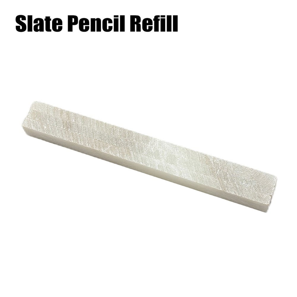 White Slate Pencil Soapstone Marker + Holder Engineering Marking