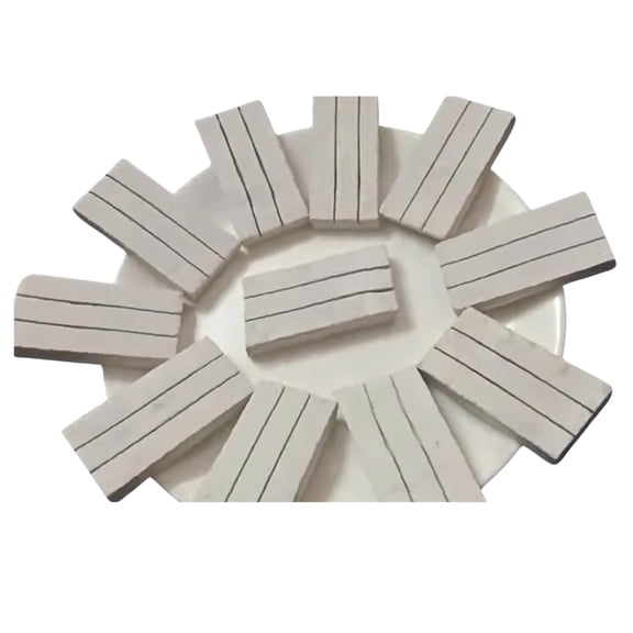 White Slate Solid Chalk Sticks For Slate Boards, Art, Handwriting, Craft Projects | Pack Of 5