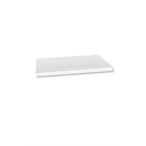White Slatwall Gondola Shelf 48''L x 10''W