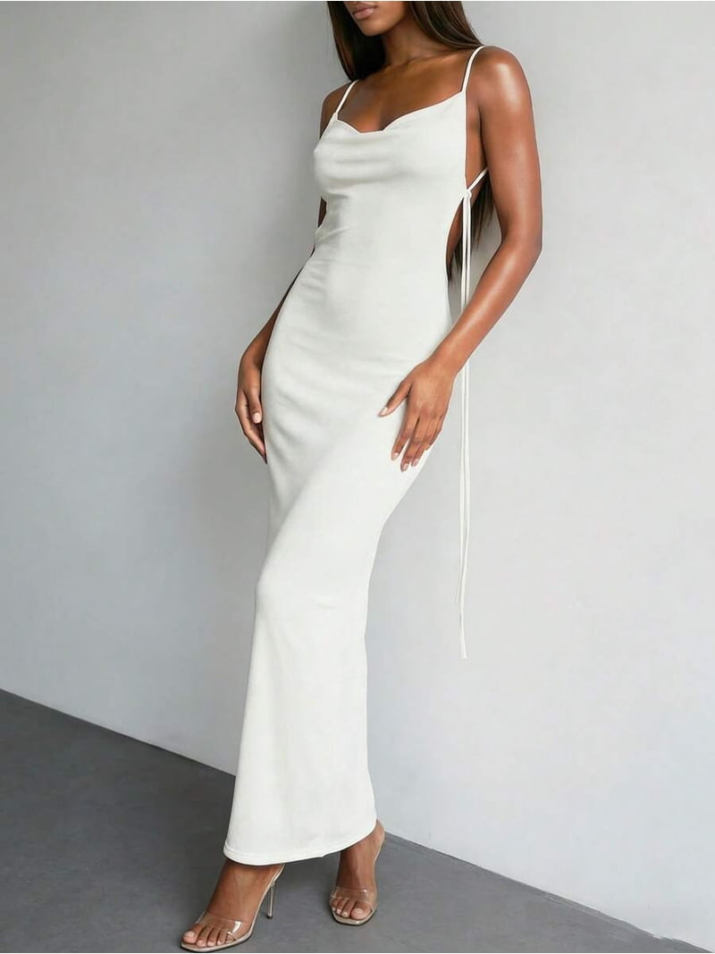 form fitting slip dress Velvi - Sutton Slip Dress - Red - Final Sale