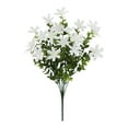 thumbnail image 1 of White Small Daisy Simulation Flower Artificial Bouquet Modern Simple Home Desktop Decorative Flowers Wedding Photography Props White, 1 of 6