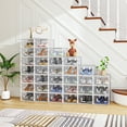 thumbnail image 1 of White, Small Size, 32PCS, 33*23*14cm, Shoe Box, Plastic Mesh, Freely Combinable, 1 of 4