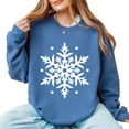 thumbnail image 1 of White Snowflake - Sweatshirt, 1 of 8
