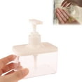 thumbnail image 1 of White Soap Dispenser Refillable Kitchen Dish And Hands Soap Liquid Container Bathroom Shower Body Wash Shampoo Lotion Bottle, 1 of 5