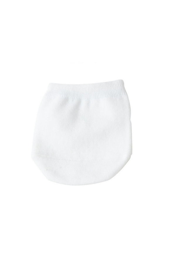 White Sock Slippers Cotton Half Socks Toe Topper Liner Socks Toe Cover Socks Socks for Lady