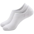 thumbnail image 1 of White Socks No Show Socks for Women Women's Cotton Socks Non Slip Socks, 1 of 3