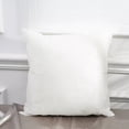 thumbnail image 1 of White Sofa Pillow Insert | Milk Silk Blend Polyester Fiber Pillow Core | Breathable Wrinkle-Resistant Cushion | 40x40cm 45x45cm 50x50cm Square Size | Home Hotel Decor, 1 of 6