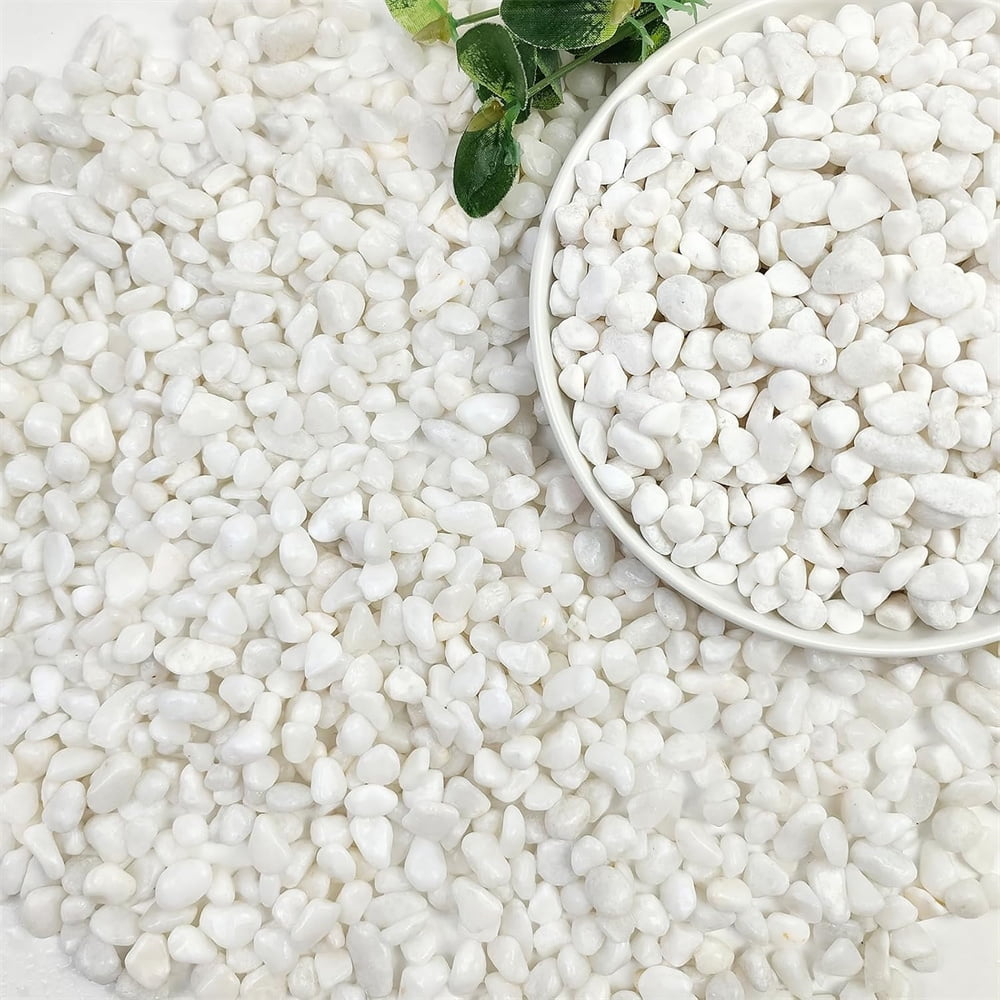 White Soft Perlite,Natural Landscaping Pebbles,Decorative Polished
