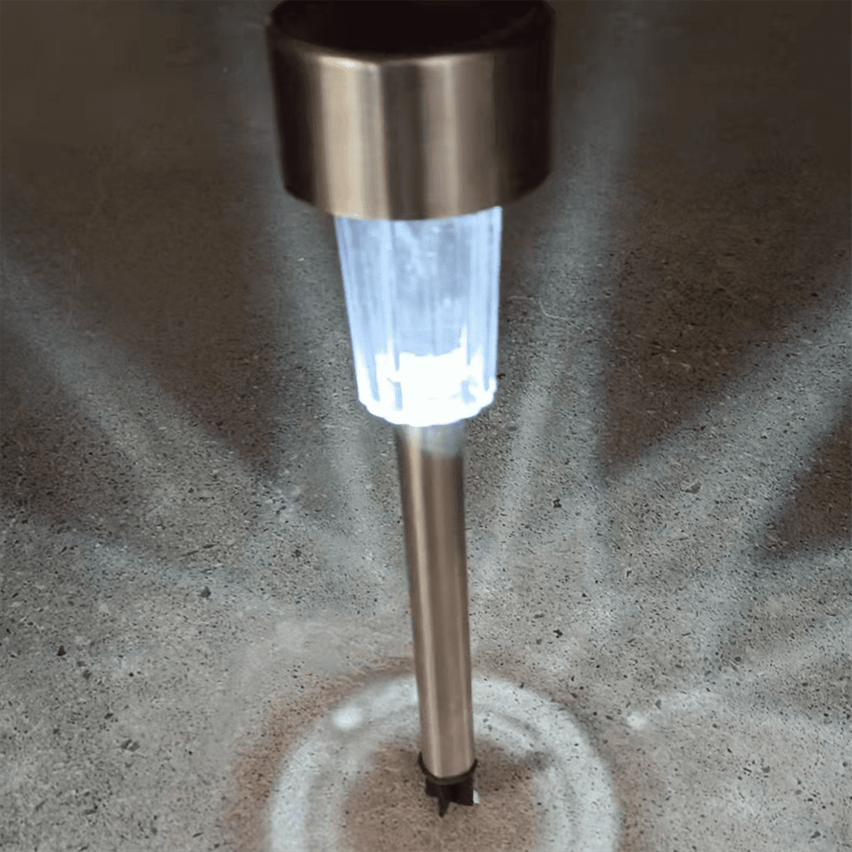 White Solar Lawn Lights, Outdoor Garden Lights, Household Solar Outdoor