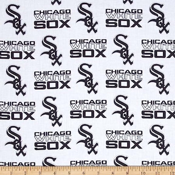 White Sox Cotton Fabric