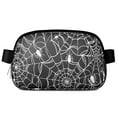 thumbnail image 1 of White Spider Webs and Spiders Cute Fanny Packs for Women,Travel Waterproof Crossbody Fanny Bags Waist Purse for Women Anti Theft Adjustable Strap for Running Travel Cycling, 1 of 4