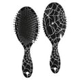 thumbnail image 1 of White Spider Webs and Spiders Hair Brush,Girls Detangling Hair Brush,Glide Through Tangles with Ease for Wet & Dry Hair,8.8"X2.8", 1 of 7