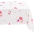 thumbnail image 1 of White Spring Tablecloth Rectangle 60 x 84 Inch - Waterproof Stain Resistant Oblong Floral Spring Table Cloth Summer Tablecloth for Kitchen, Outdoor Picnic and Wedding, 1 of 6