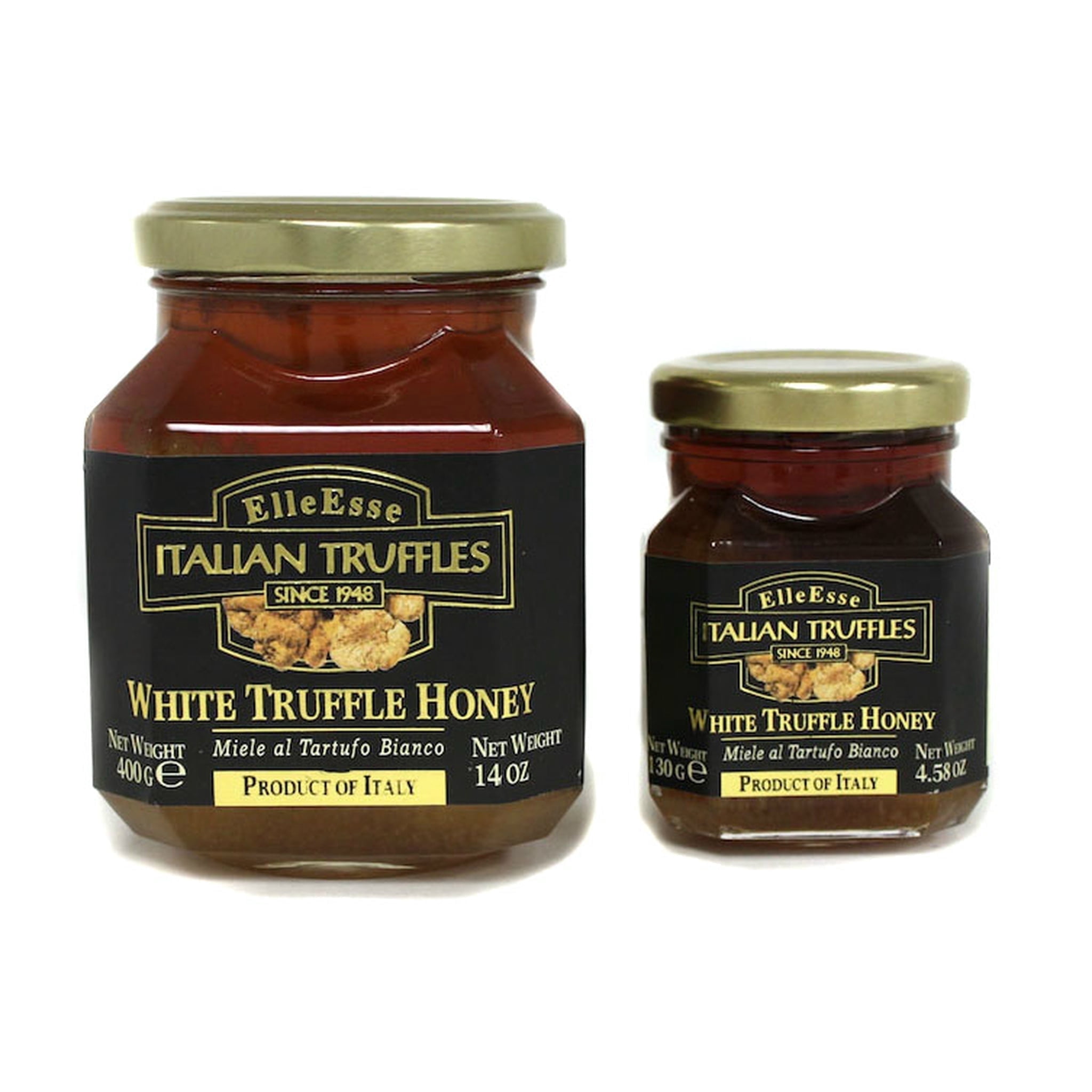 Elle Esse White Spring and Winter Truffle Honey, 14 oz Jar
