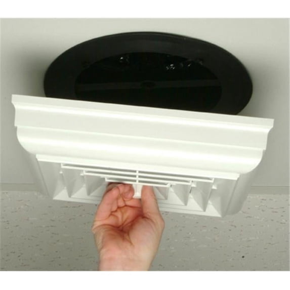 White Square Capital Crown Ceiling Diffuser with 8 in. Boot - Walmart.com
