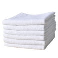 White Square Towel Pure Hotel Catering Aviation Disposable Hand Towel