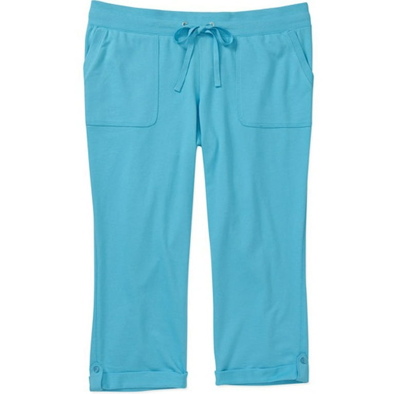 White stag drawstring capri 2025 pants