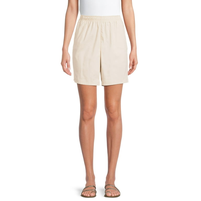 White stag elastic waist shorts shop