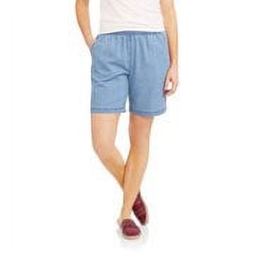 White Stag Pull On Elastic Waist Short Womens, Multiple Colors Available