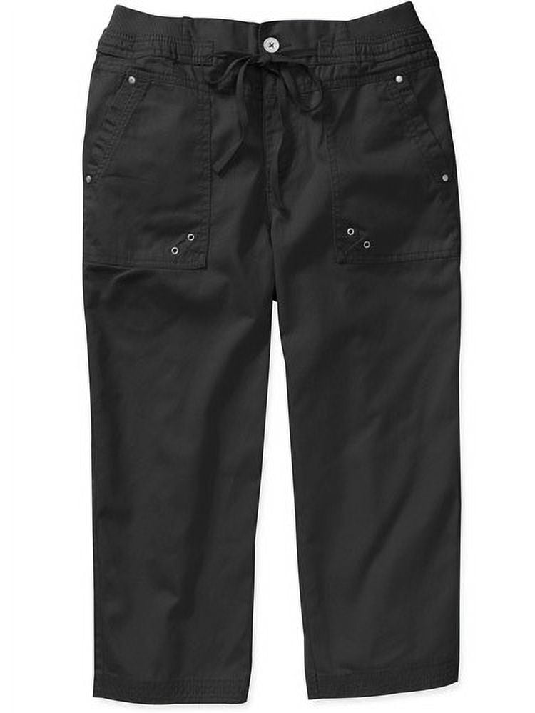 White Stag Women s Drawstring Capri Pants Walmart