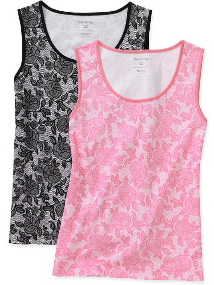 White Stag Women's Knit Tanks, 2pack