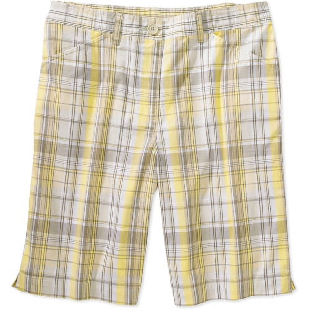 White Stag - Women's Plaid Bermuda Shorts
