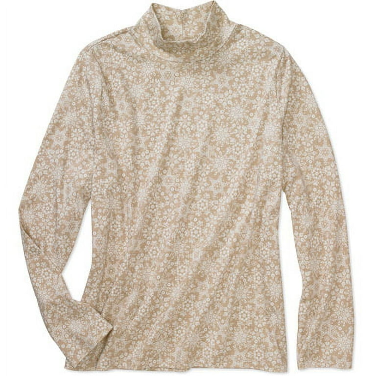 White Stag Women s Plus Mock Neck Top Walmart