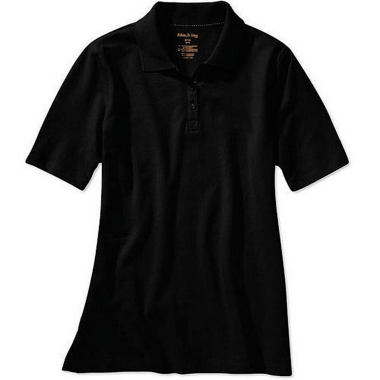 White Stag Women s Plus Short Sleeve Polo Walmart