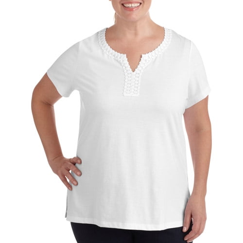 White stag women's plus size tops clearance