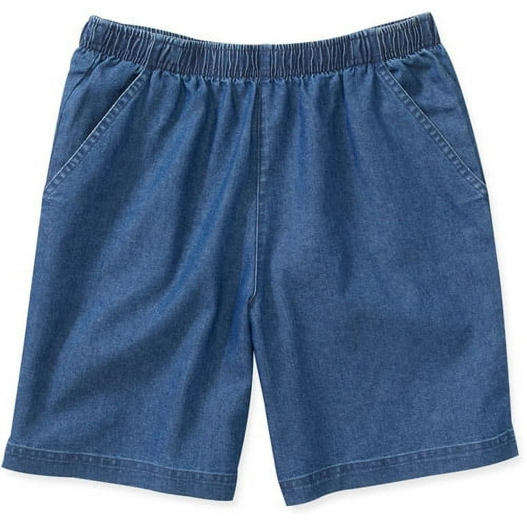 White stag pull on denim shorts new arrivals