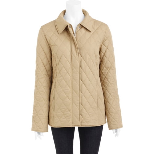White stag quilted best sale jacket