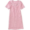 thumbnail image 1 of White Stag Women's Short Sleeve Zip Front Breakfast Robe (Sizes S-3X), 1 of 1