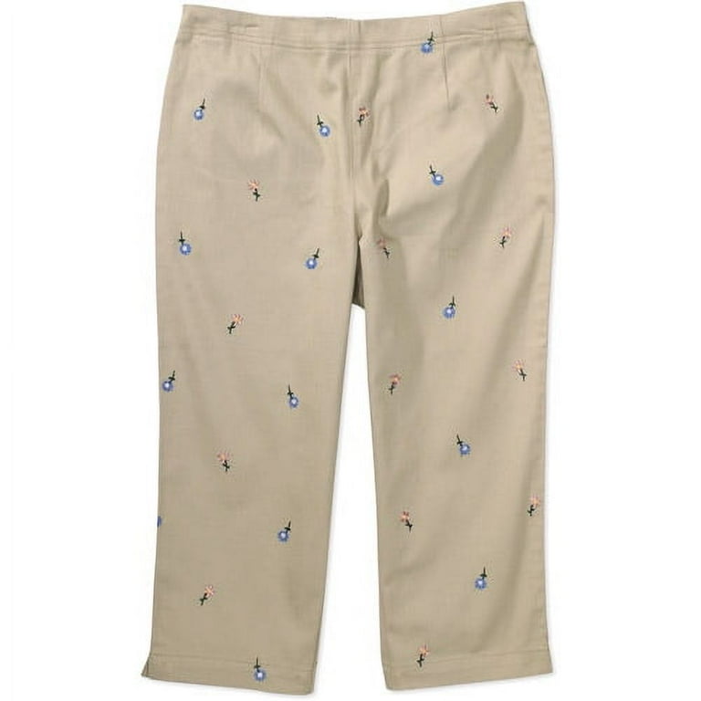 Walmart white stag capris best sale
