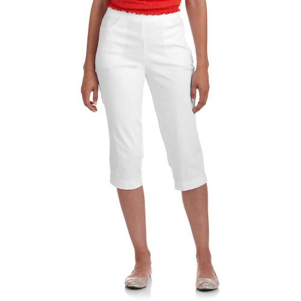 White Stag Ws 2pkt Str Capri L Walmart