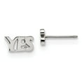 thumbnail image 1 of White Stainless Steel Earring Button Women'S 5.53 mm 10.21, 1 of 3