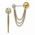 thumbnail image 1 of White Stainless Steel Earring Drop & Dangle Women'S, 1 of 2