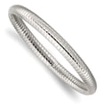 thumbnail image 1 of White Stainless Steel bracelet Bangle Threaded 7 mm, 1 of 3
