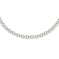 thumbnail image 1 of White Stainless Steel chain 22 in 5 mm Polished Fancy Link, 1 of 2