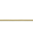 thumbnail image 1 of White Stainless Steel chain Curb 18 in 2.25 mm IP Gold-plated 2.25mm 18in Round, 1 of 3