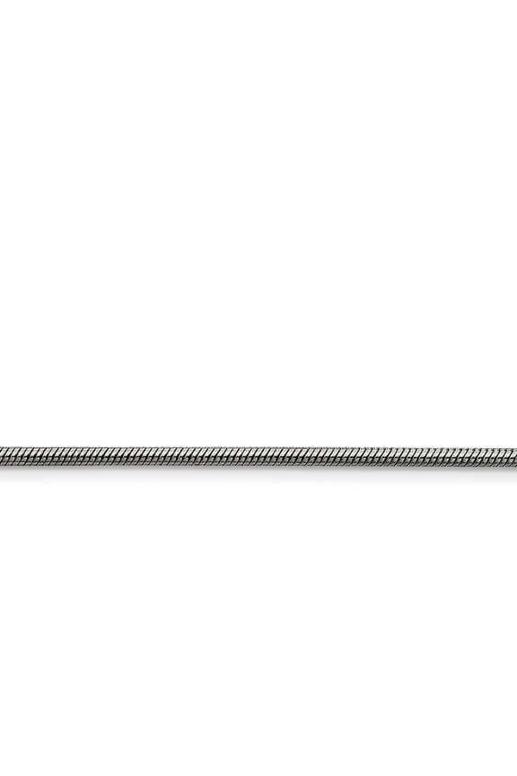 White Stainless Steel chain Snake 20 in 2.4 mm 2.4mm 20in