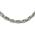 thumbnail image 1 of White Stainless Steel necklace Anchor chain 20 in 8 mm, 1 of 4
