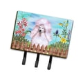 thumbnail image 1 of White Standard Poodle Spring Leash or Key Holder, 1 of 4